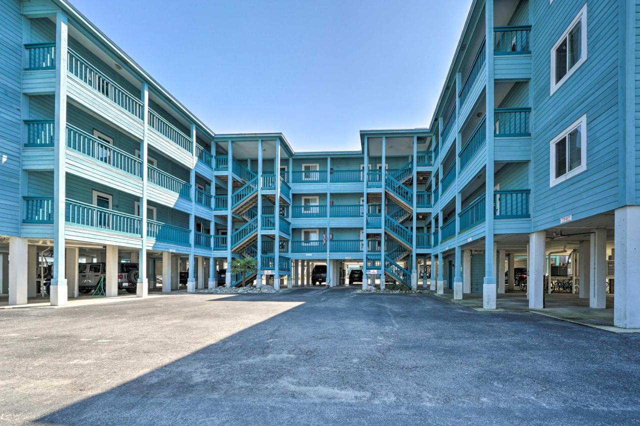 Condo With Balcony And Pool Walk To 2 Beach Accesses! Carolina Beach Eksteriør bilde