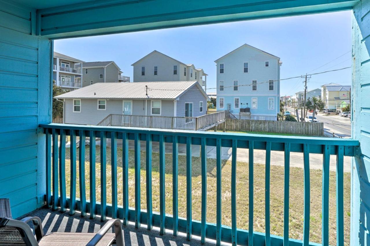 Condo With Balcony And Pool Walk To 2 Beach Accesses! Carolina Beach Eksteriør bilde